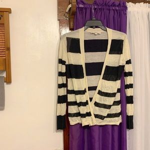 Ann Taylor Loft Stripe Sweater  Size M.